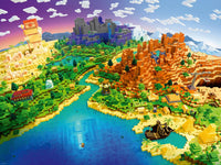 World of Minecraft 1500 Piece Puzzle