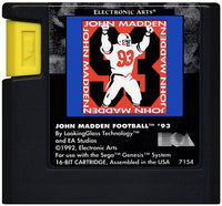 John Madden Football '93 (Cartridge Only)