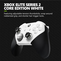 XBOX Elite Series 2 Core White Wireless Controller (Pre-Owned)