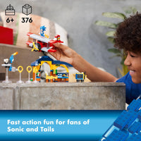 LEGO Sonic the Hedgehog: Tails' Workshop and Tornado Plane Set 76991