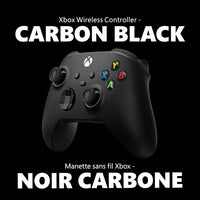 XBOX Carbon Black Wireless Controller (Pre-Owned)