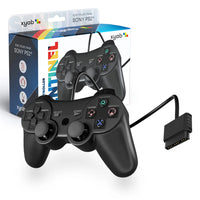 Sentinel Wired Controller (Black) for PlayStation 2