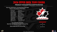 2025-26 Team Canada Hockey Blaster Box