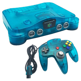 Funtastic Ice Blue Nintendo 64 System (Pre-Owned)