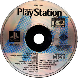 Playstation Magazine May 2001 (CD Only)