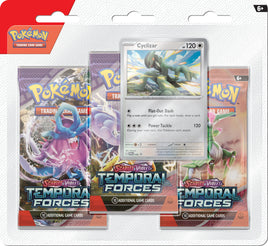 Pokemon TCG Temporal Forces 3-Pack Blister (Cyclizar)