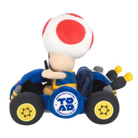 Mario Kart World All-Stars Toad 9" Plush Toy