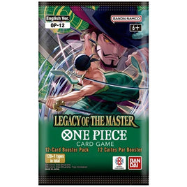 One Piece Card Game OP-12 Legacy of the Master Booster Pack