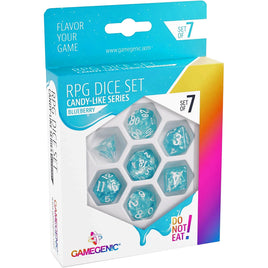RPG Dice Set Candy-Like Series: Blueberry