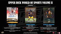 2025 Upper Deck World of Sports Volume II Blaster Box