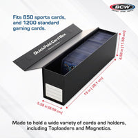 Quick Fold Card Box 3-Pack (225 Toploader Cards)