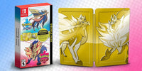Pokemon Sword and Shield Double Pack (Steelbook Edition) (Pre-Owned)
