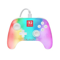 PowerA Advantage Wired Controller (Lumectra White) for Nintendo Switch 2
