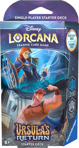 Disney's Lorcana: Ursula's Return Starter Deck (Sapphire/Steel)
