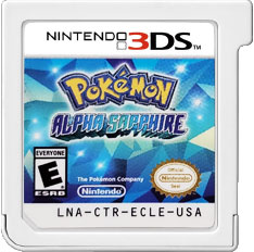 Pokemon Alpha Sapphire (Cartridge Only)| Microplay Newmarket