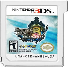 Monster Hunter 3 Ultimate (Cartridge Only)