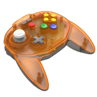 Tribute64 Wireless Controller for Nintendo 64 & Switch (Orange Hawk)