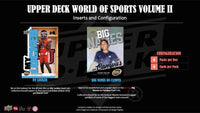 2025 Upper Deck World of Sports Volume II Blaster Box