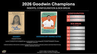 2026 Upper Deck Goodwin Champions Blaster Box