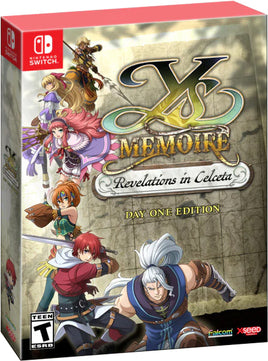 Ys Memoire Revelations in Celceta (Day 1 Edition)