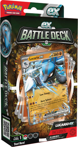 Pokemon TCG Lucario EX Battle Deck