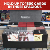 Magnetic Deck Storage Box (Hold 1800 Cards)