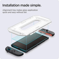 Spigen Glas.tR EZ Fit Screen Protector for Nintendo Switch 2