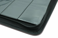 9-Pocket Sideloading Zip Binder (Gray)
