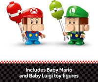 LEGO Super Mario Kart: Baby Mario Vs Baby Luigi Set 72034