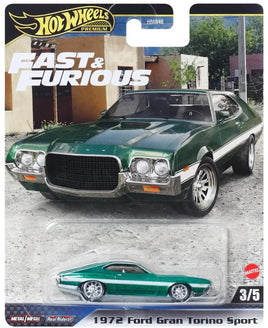 Hot Wheels Premium Fast & Furious (1972 Ford Gran Torino Sport)