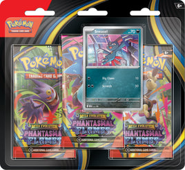 Pokemon TCG Phantasmal Flames 3-Pack Blister (Sneasel)