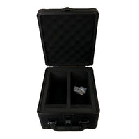 Aluminum 2-Row Graded Card Case with Key Lock System (Black)