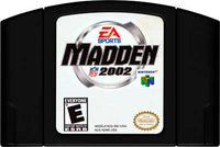 Madden NFL 2002 (As Is) (Cartridge Only)