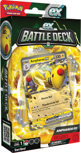 Pokemon TCG Ampharos EX Battle Deck