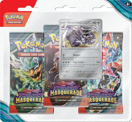 Pokemon TCG Twilight Masquerade 3-Pack Blister (Revavrooom)