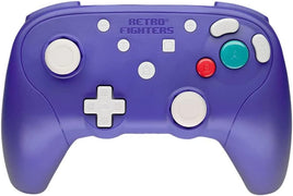 BattlerGC Wireless Gamepad (Purple) for Gamecube, Switch, Wii & Wii U