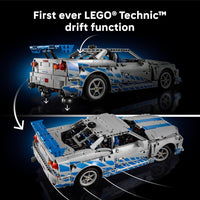 LEGO Technic: 2 Fast 2 Furious Nissan Skyline GT-R (R34) Set 42210