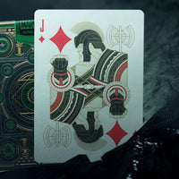 Theory 11 Avengers (Green) Playing Cards