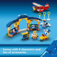 LEGO Sonic the Hedgehog: Tails' Workshop and Tornado Plane Set 76991