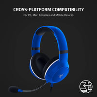 Kaira X Wired Headset (Shock Blue) for XBOX