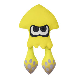 Splatoon All Star Collection Inkling Squid (Neon Yellow) 9" Plush Toy