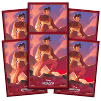 Disney's Lorcana: Shimmering Skies Aladdin Heroic Outlaw 65 Card Sleeve Set