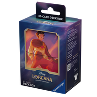 Disney's Lorcana: Shimmering Skies Aladdin Heroic Outlaw Deck Box