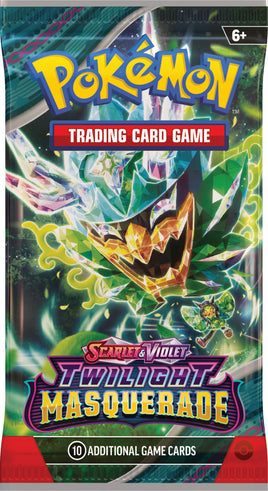 Pokemon TCG Twilight Masquerade 1-Booster Pack