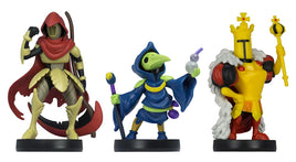 Shovel Knight Specter Knight, Plague Knight, King Knight Amiibo Triple Pack (Pre-Owned)