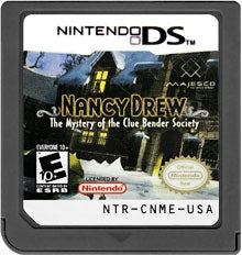 Nancy Drew The Mystery of the Clue Bender Society (Cartridge Only)