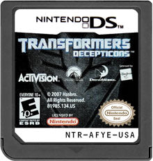 Transformers Decepticons (Cartridge Only)