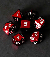 FanRoll Metal 16mm Dice Set (Red)