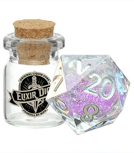 FanRoll Elixir Liquid Core D20 (Sorcerous Swirl)