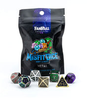 FanRoll Misfit Mystery Metal Dice Set (7pcs Mystery Set)